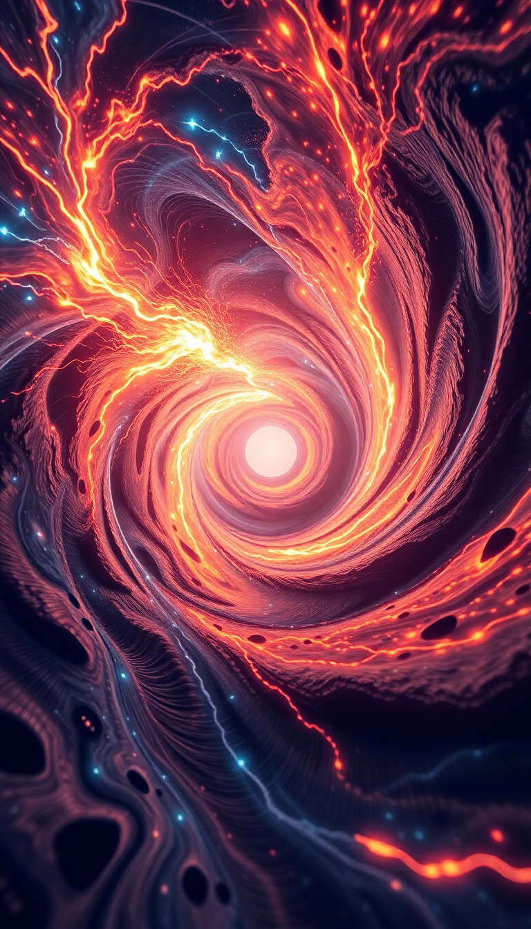 Wormhole Portal Swirling Sonic HD Wallpaper