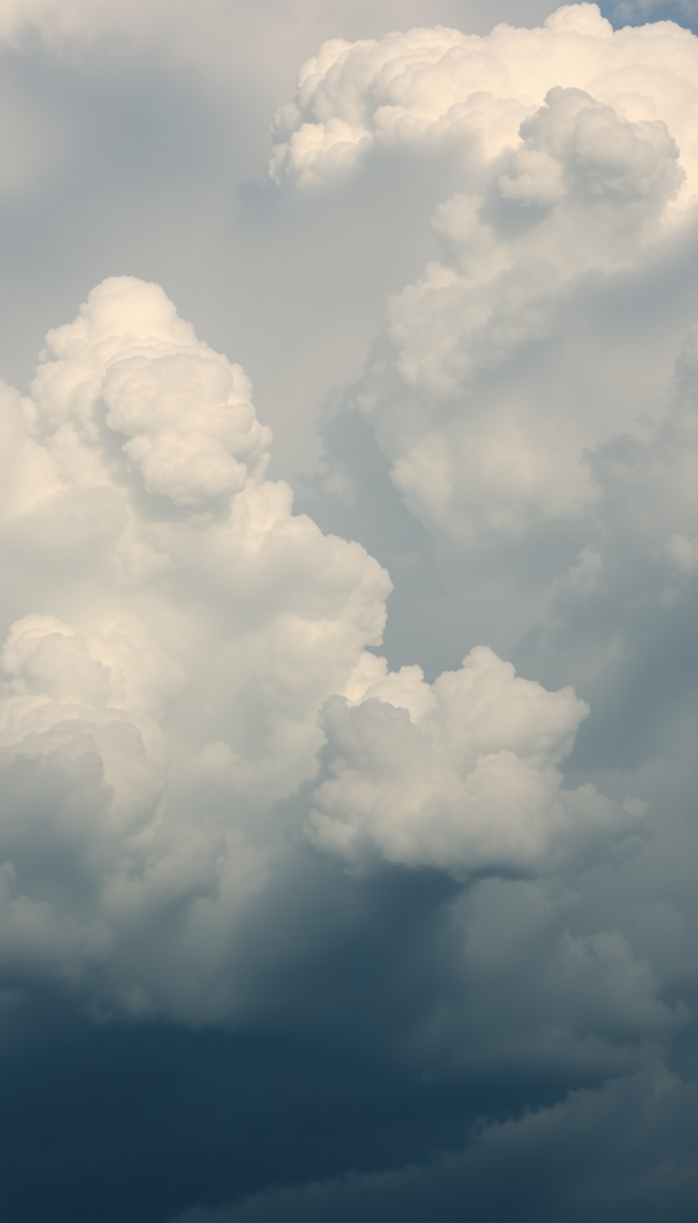 Gorgeous Sky Bubble Dramatic Clouds Photorealistic Wallpaper