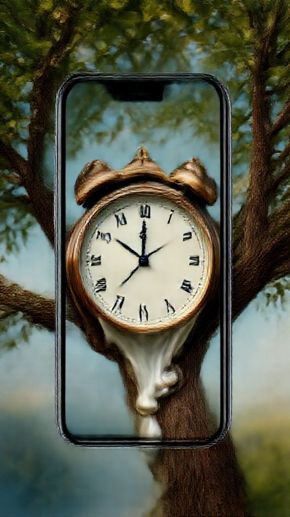 Breathtaking Melting Tree Surreal Digital art Wallpaper