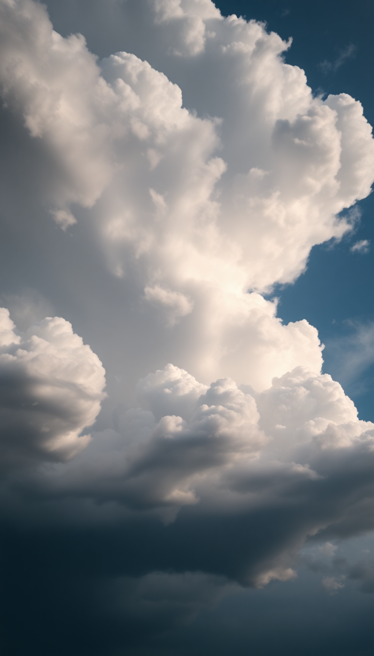 Classic Dramatic Bubble Sky Storm Wallpaper