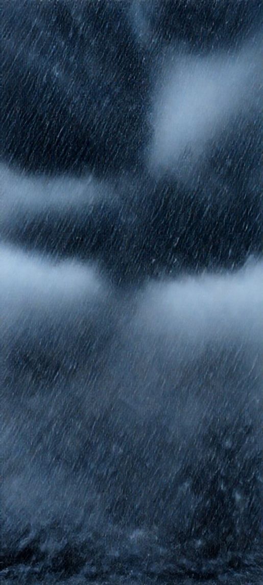 Ice Falling Dark Sky Nature Edition Wallpaper