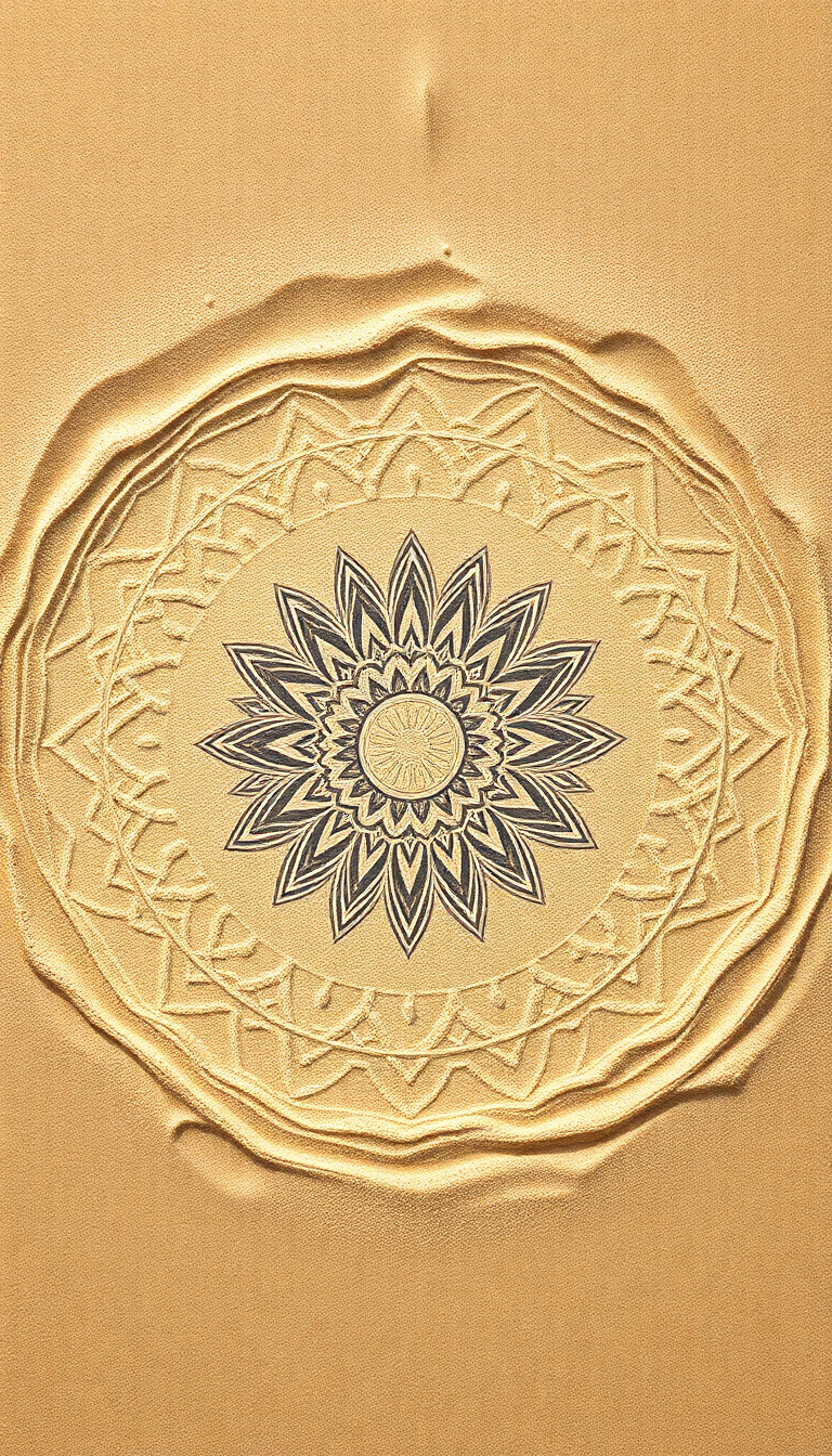 Intricate Patterns Top View Abstract Max Wallpaper