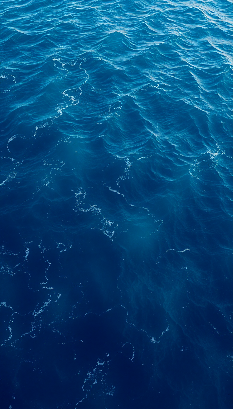 Ocean Waves Aerial Bold HD Wallpaper
