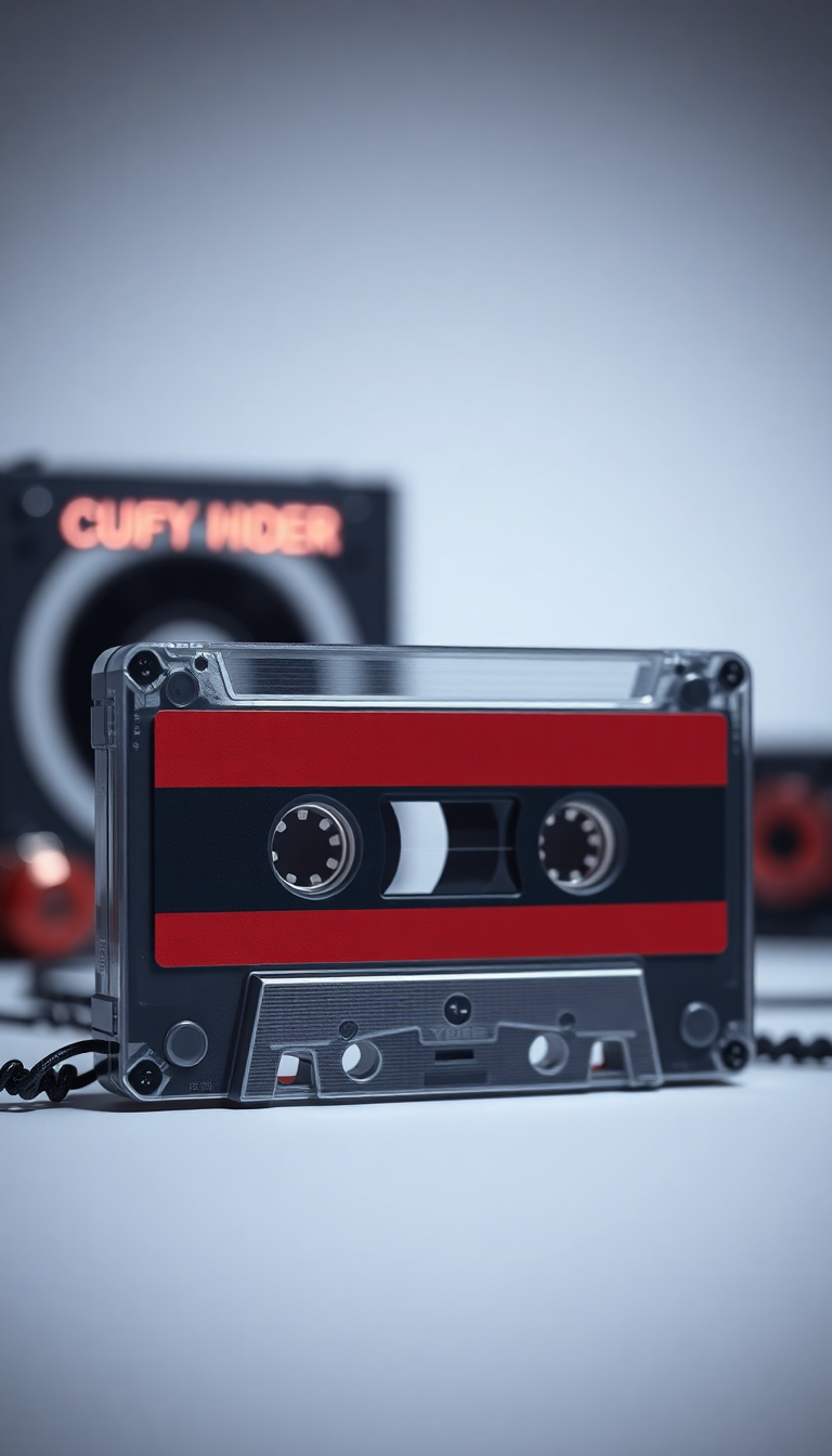 Magnificent Music Retro Mixtape Tape Photorealistic Wallpaper