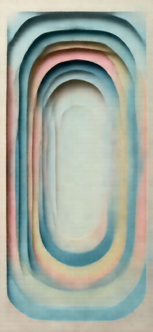 Depth Shadows Pastel Colors Abstract Edition Wallpaper