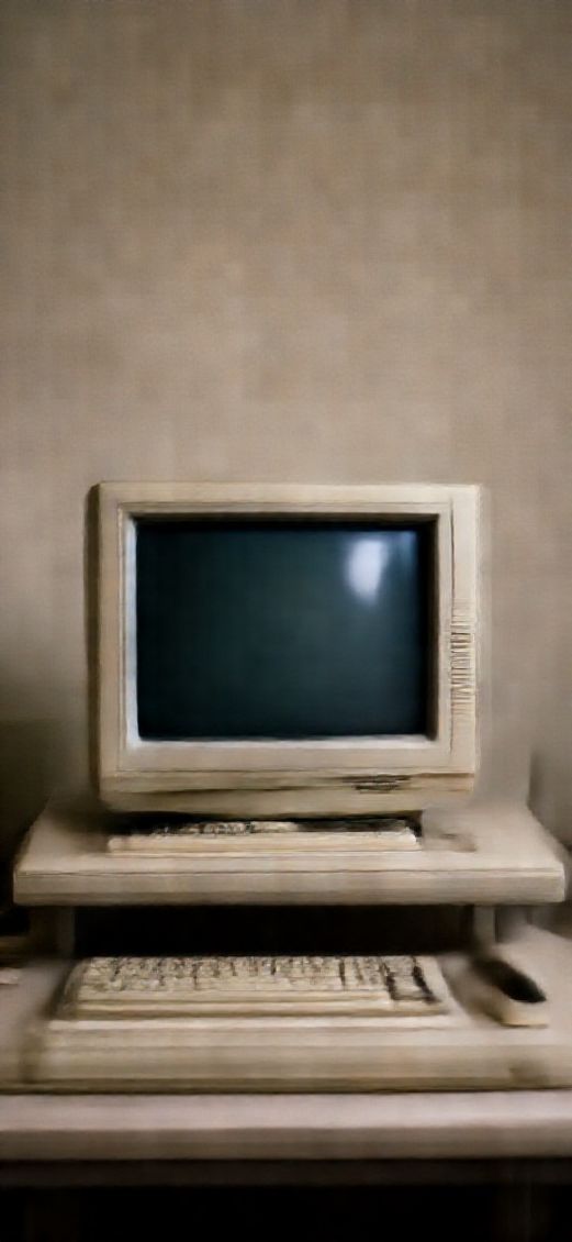 Ultimate Aesthetic 90s Setup Computer Photorealistic Wallpaper