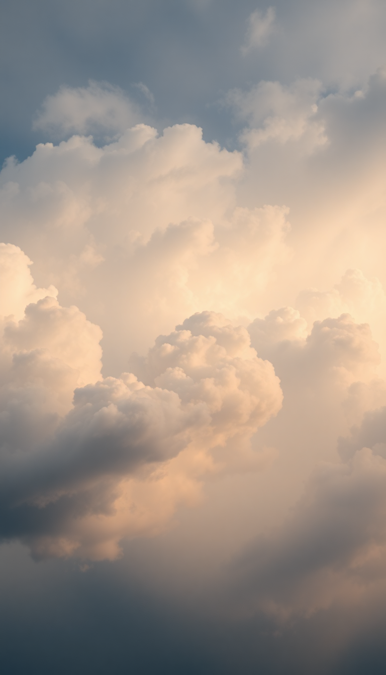 Vintage Mammatus Dramatic Sky Photorealistic Wallpaper