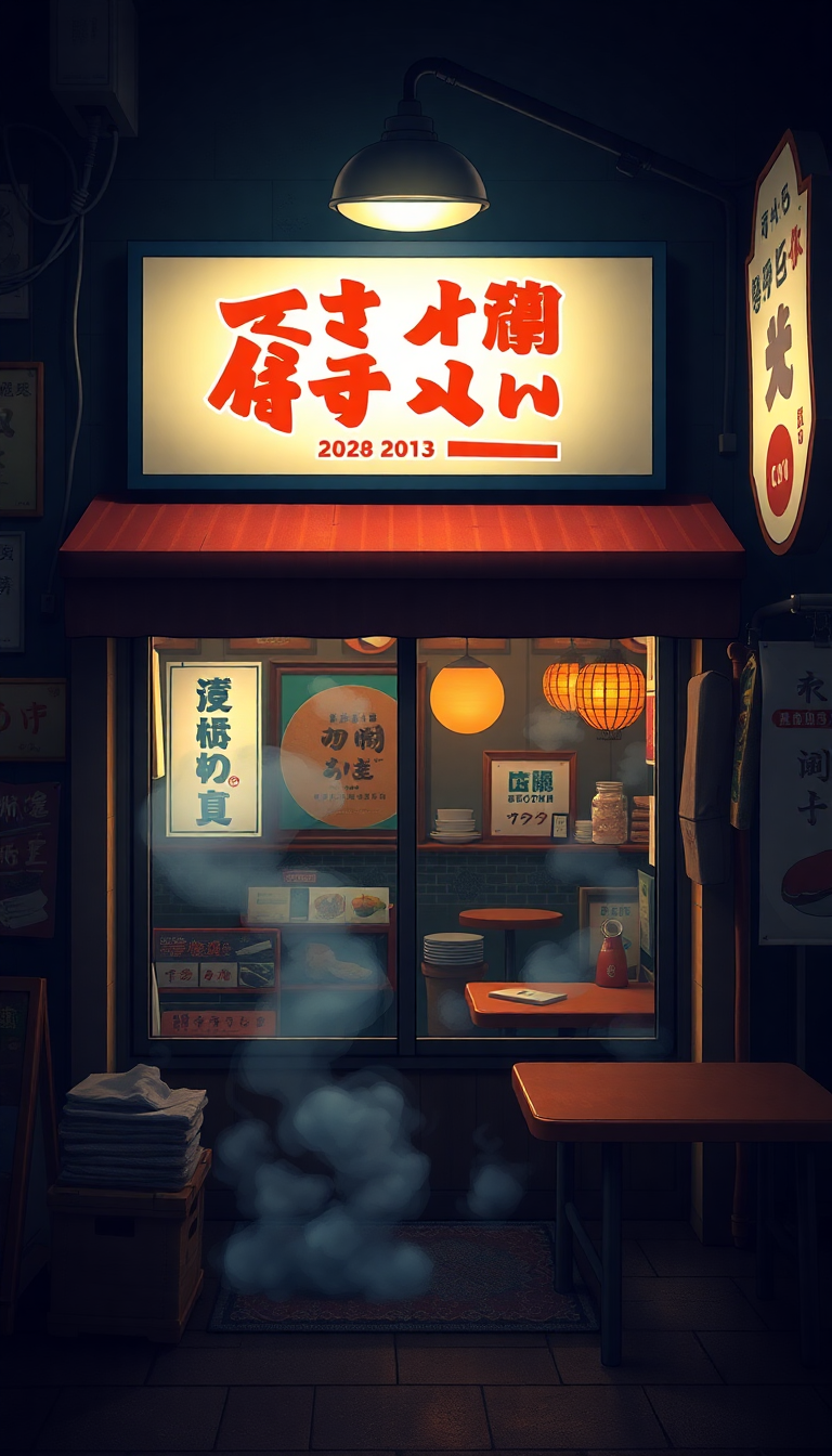 Cozy Ramen Shop Primal HD Wallpaper