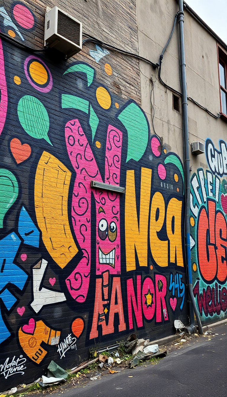 Street Art Mural Frozen HD Wallpaper