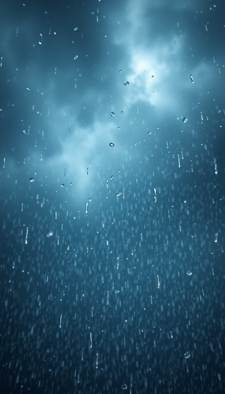 Charming Dynamic Hailstorm Dramatic Ice Wallpaper