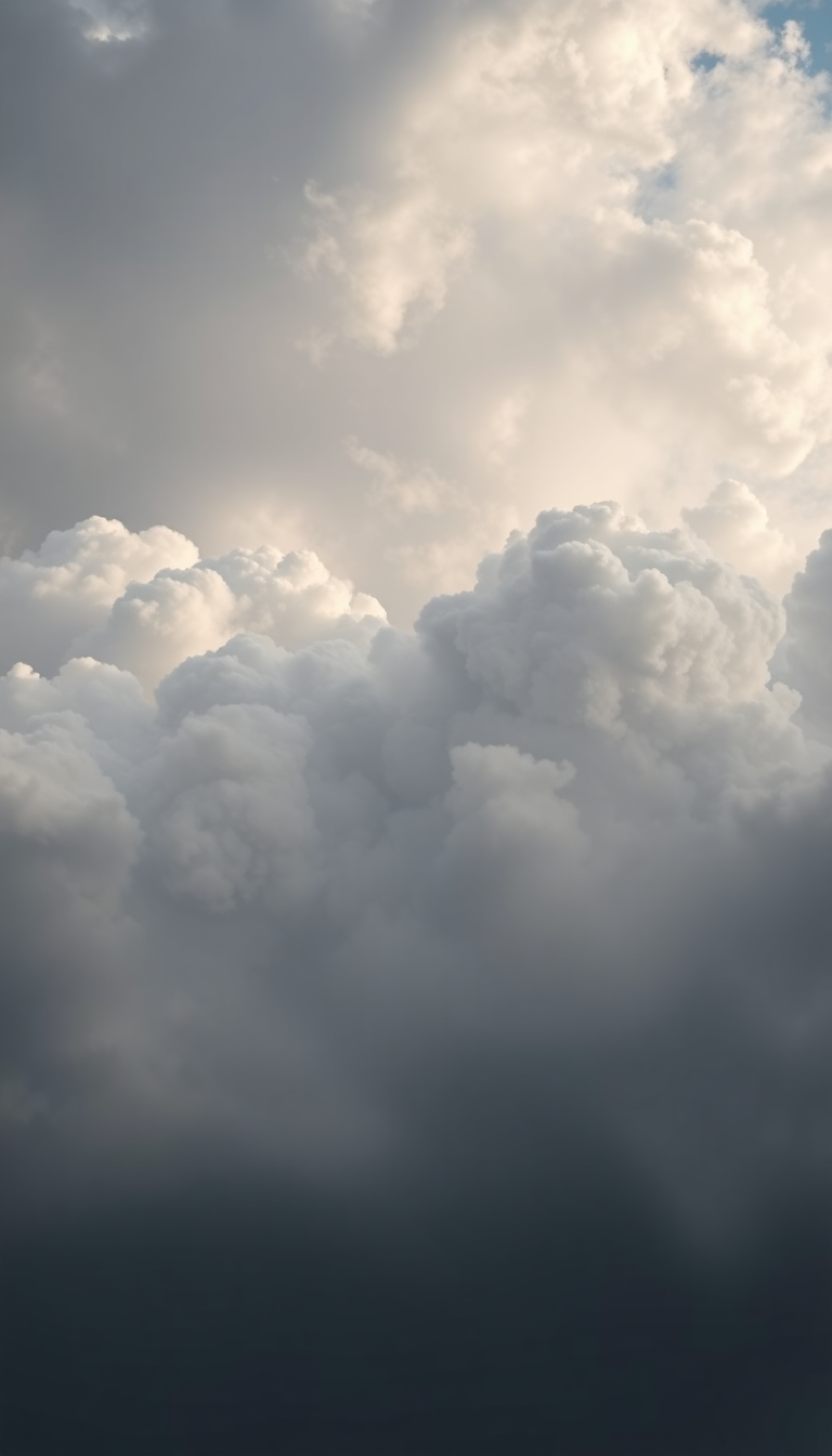 Mammatus Clouds Dramatic Bubble Sky Storm Photorealistic Elite Wallpaper