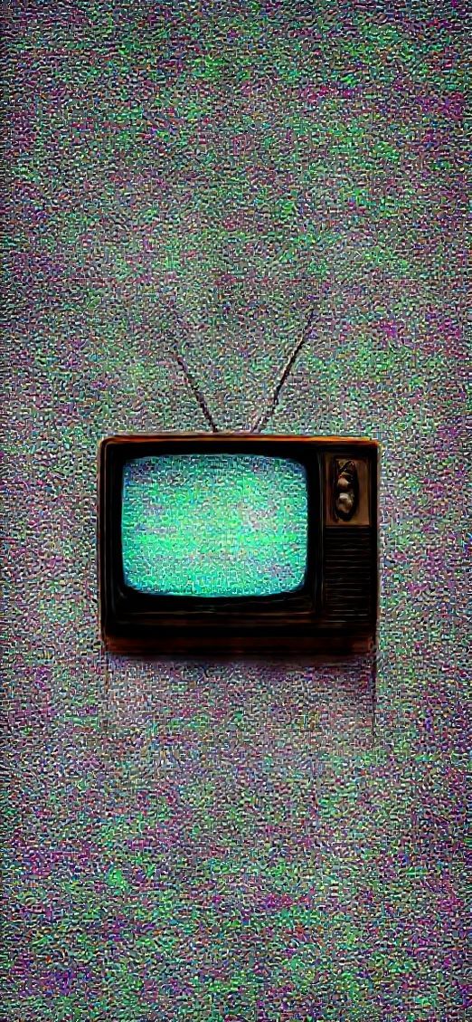 Digital art Arctic Television Static Colorful Wallpaper