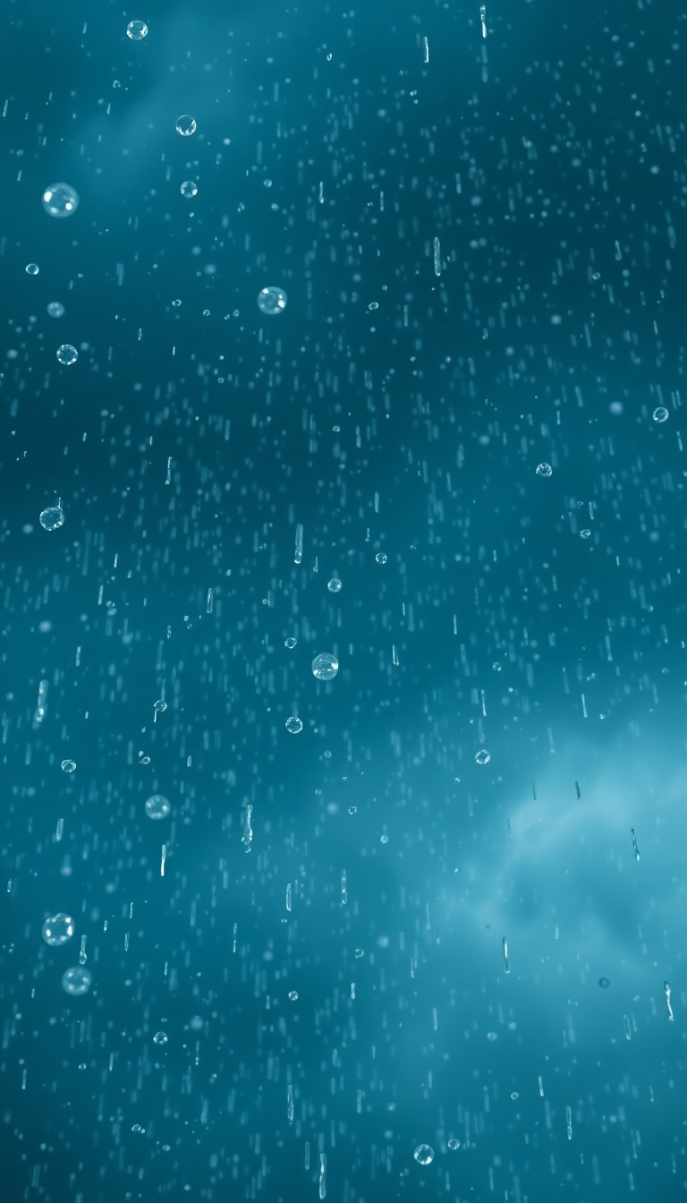 Hailstorm Dramatic Ice Falling Dark Sky Photorealistic HD Wallpaper