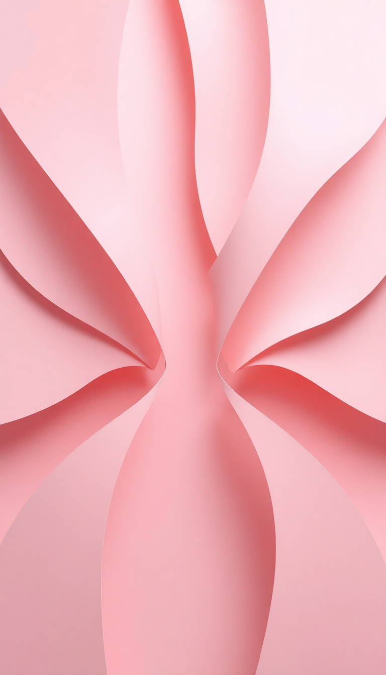 Abstract Alluring Paper Cut Layers Wallpaper