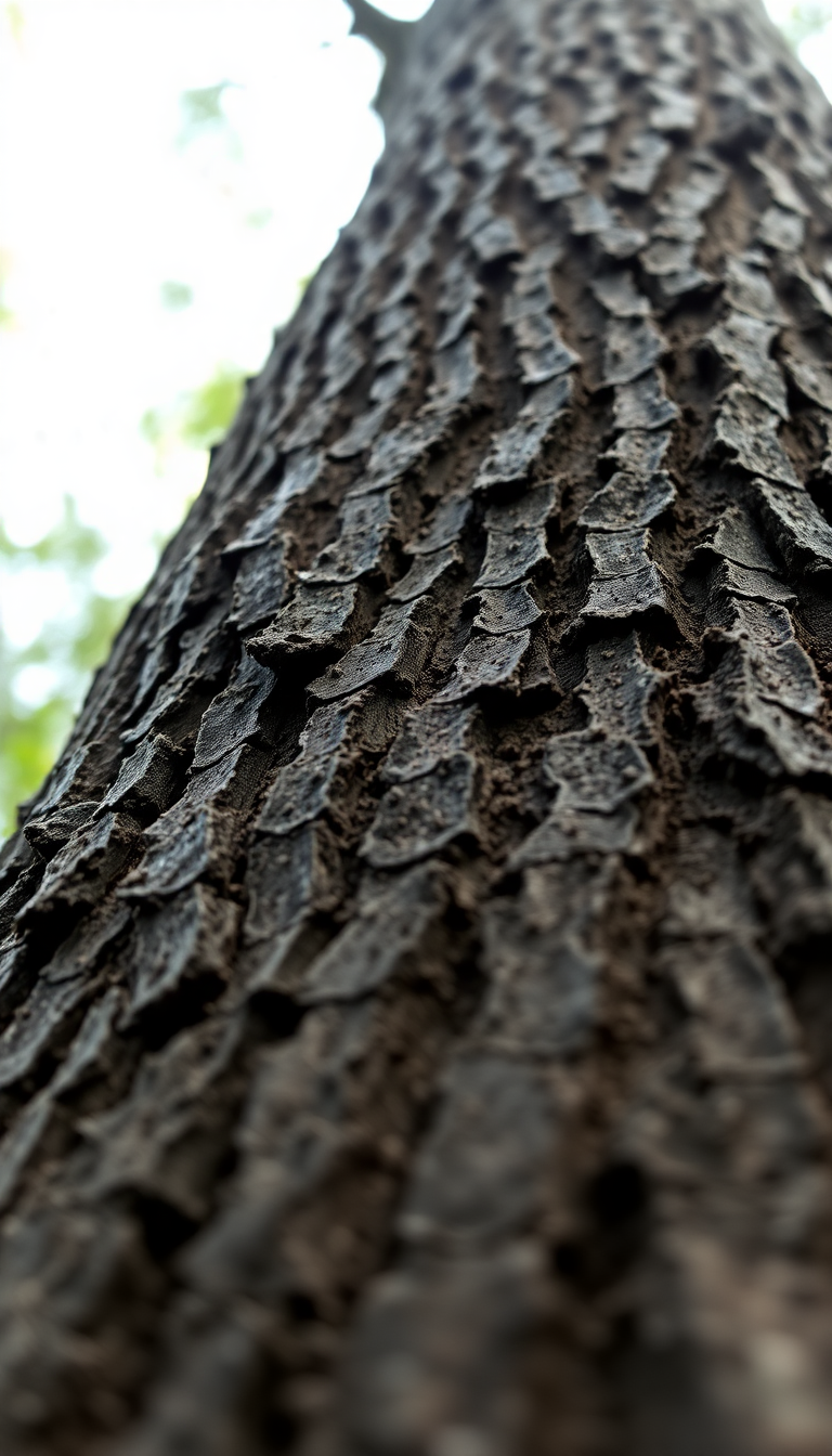 Tree Bark Texture Macro Lines Patterns Photorealistic Version Wallpaper