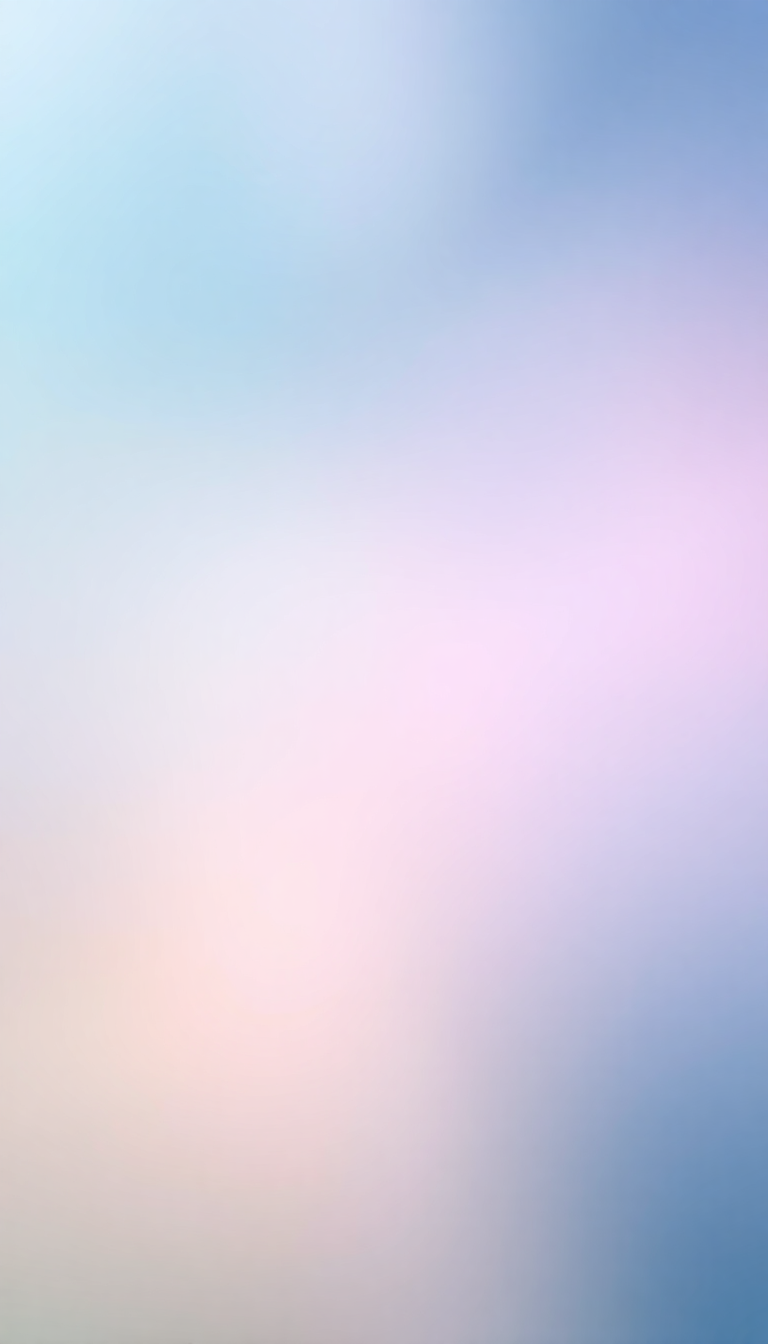 Minimalist Whimsical Gradient Blur Soft Wallpaper