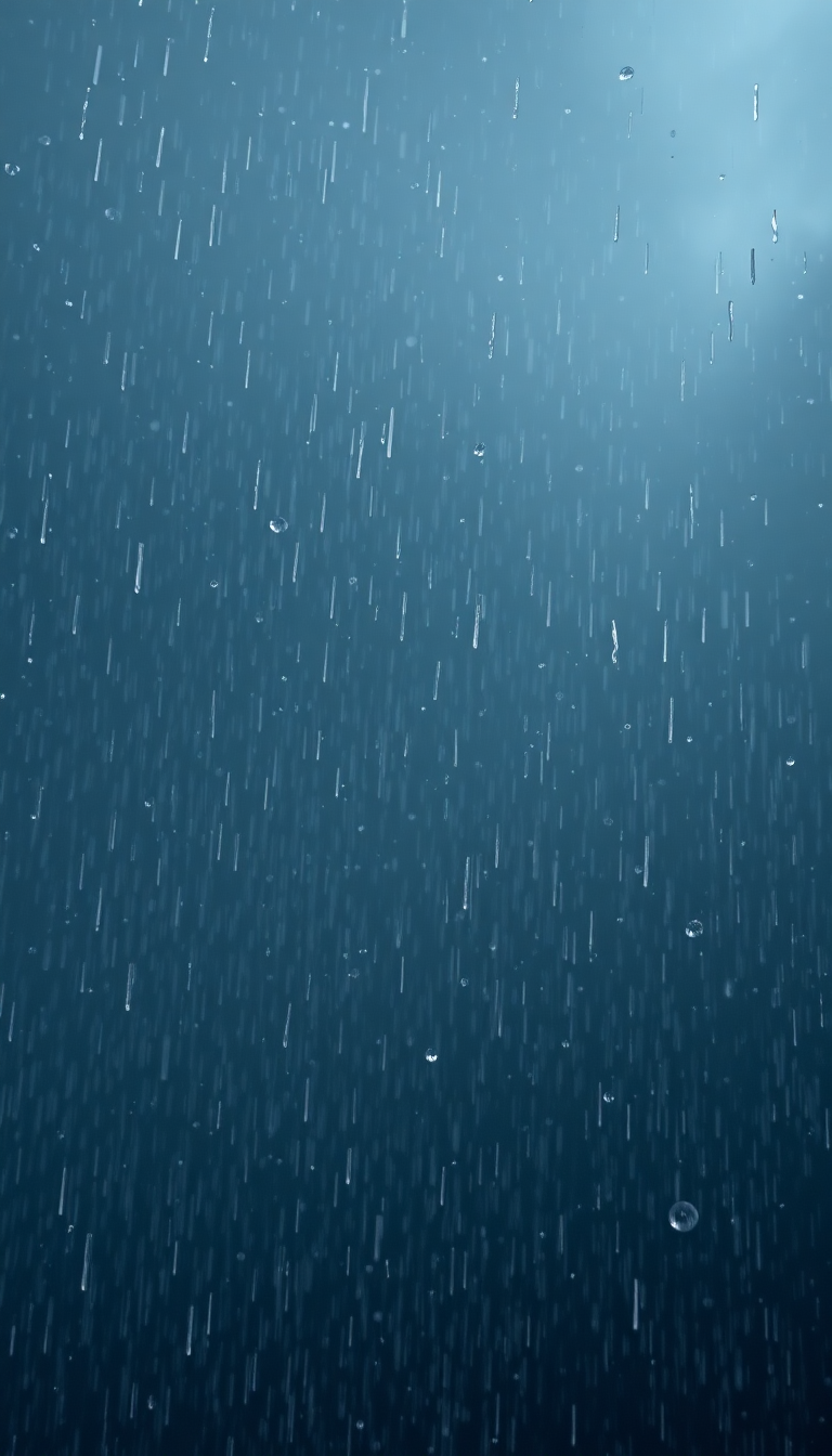 Bold Dark Falling Ice Dramatic Photorealistic Wallpaper