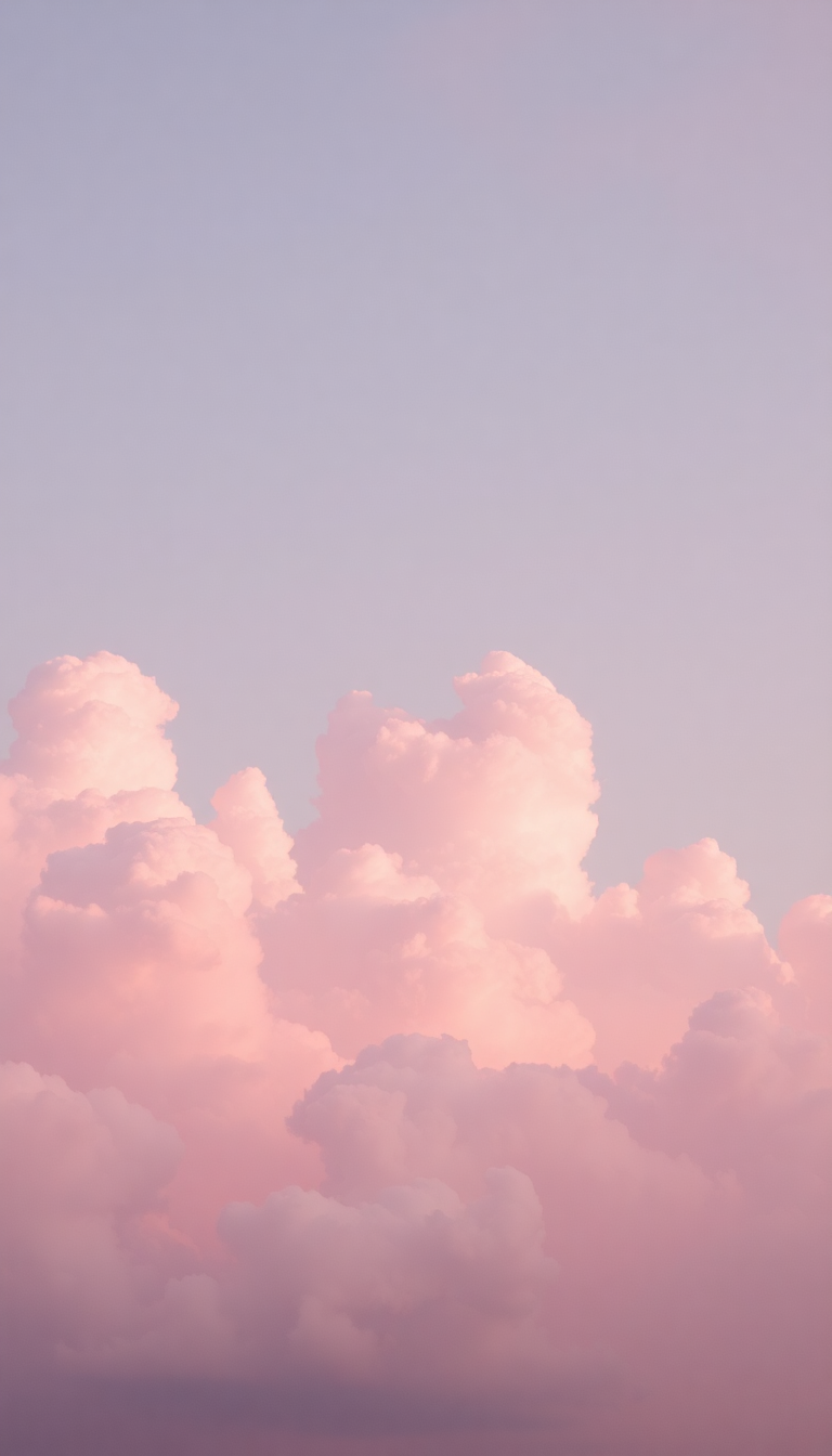 Urban Sky Candy Cotton Cloud Aesthetic Wallpaper