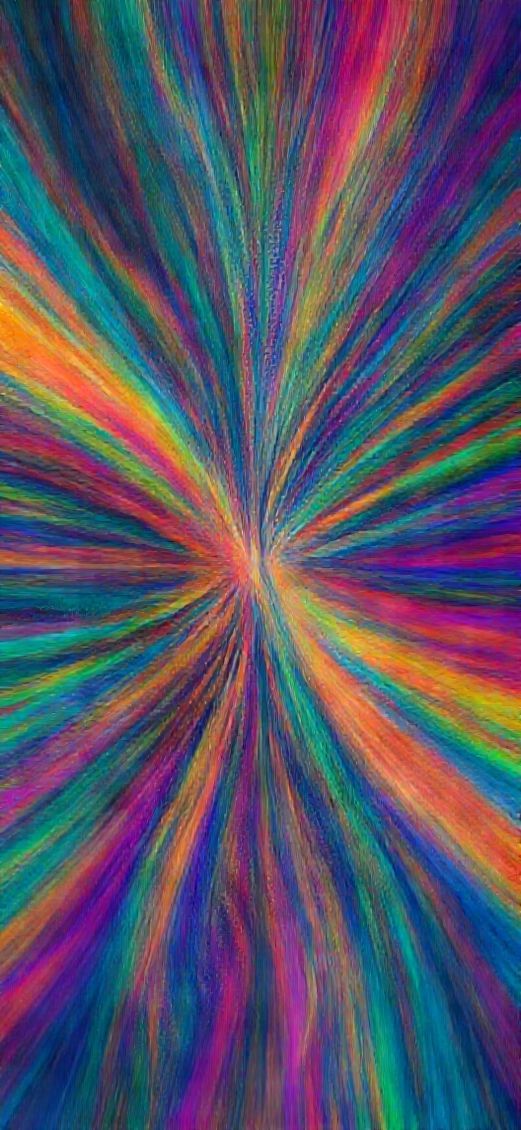 Generative Art Flowing Particles Stream Digital art Wallpaper