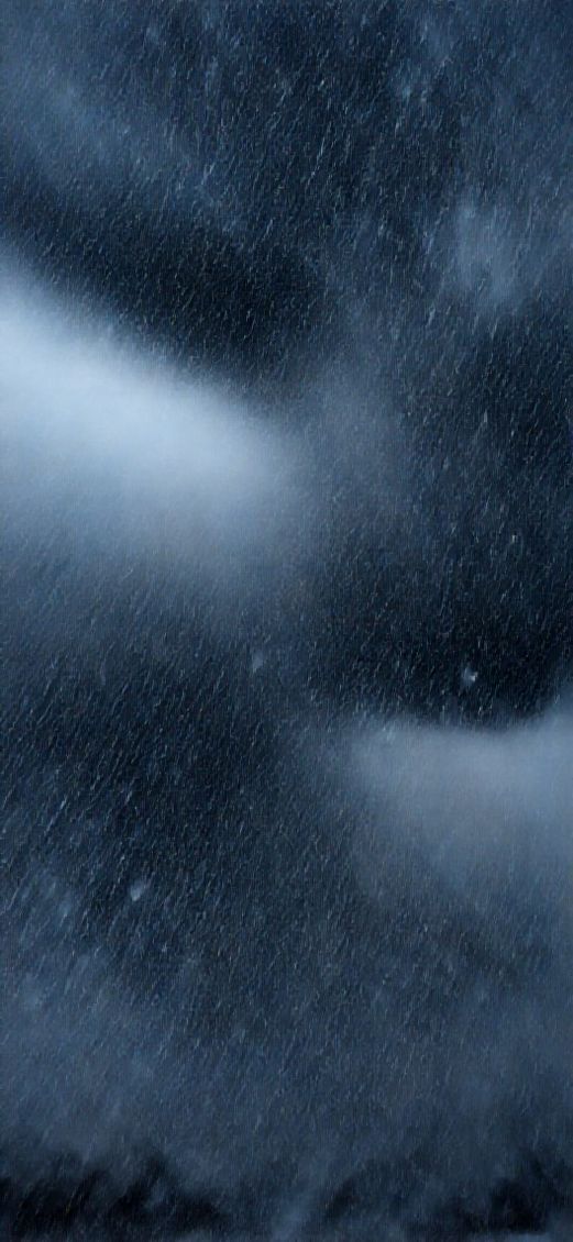 Geometric Hailstorm Ice Dark Photorealistic Wallpaper