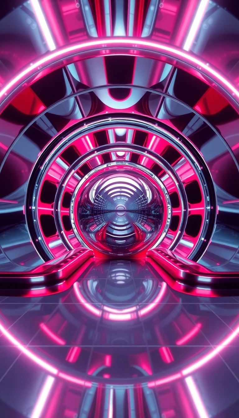 Soft Future Of Vision 60s Digital art Wallpaper