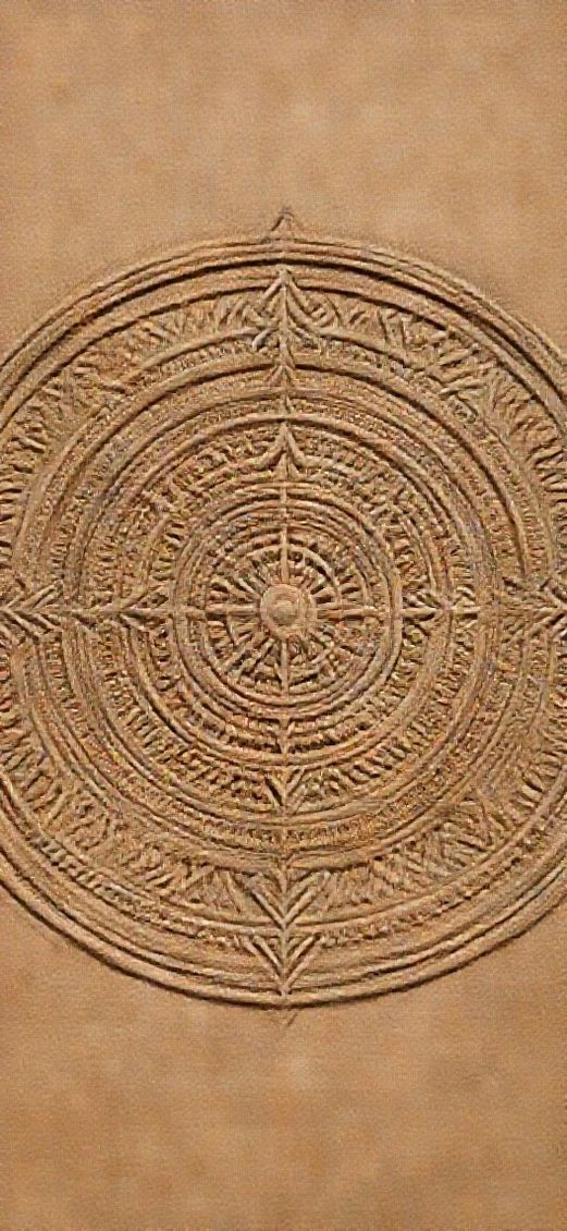 Abstract Epic Sand Mandala Intricate Wallpaper