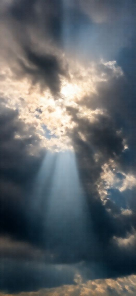 Warm Sonic Sun Rays Through Wallpaper