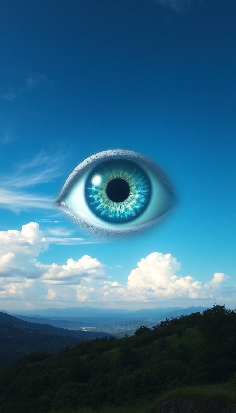 Giant Eye In Fantastical HD Wallpaper