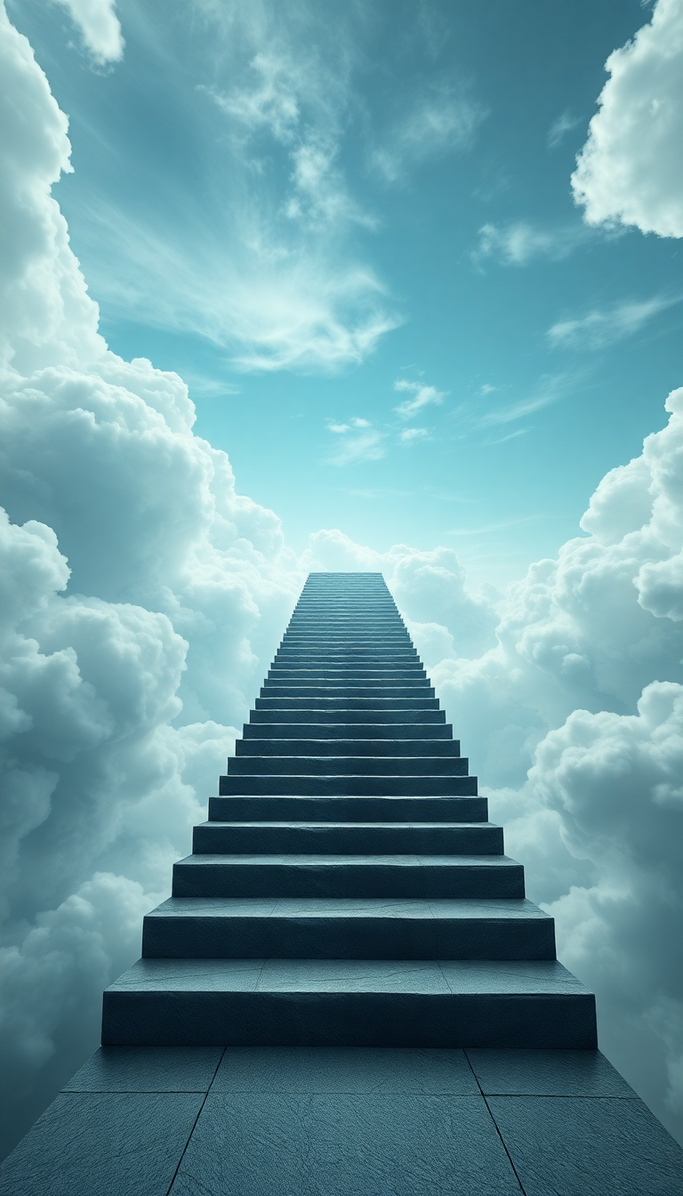 Stairs To Nowhere Silver HD Wallpaper