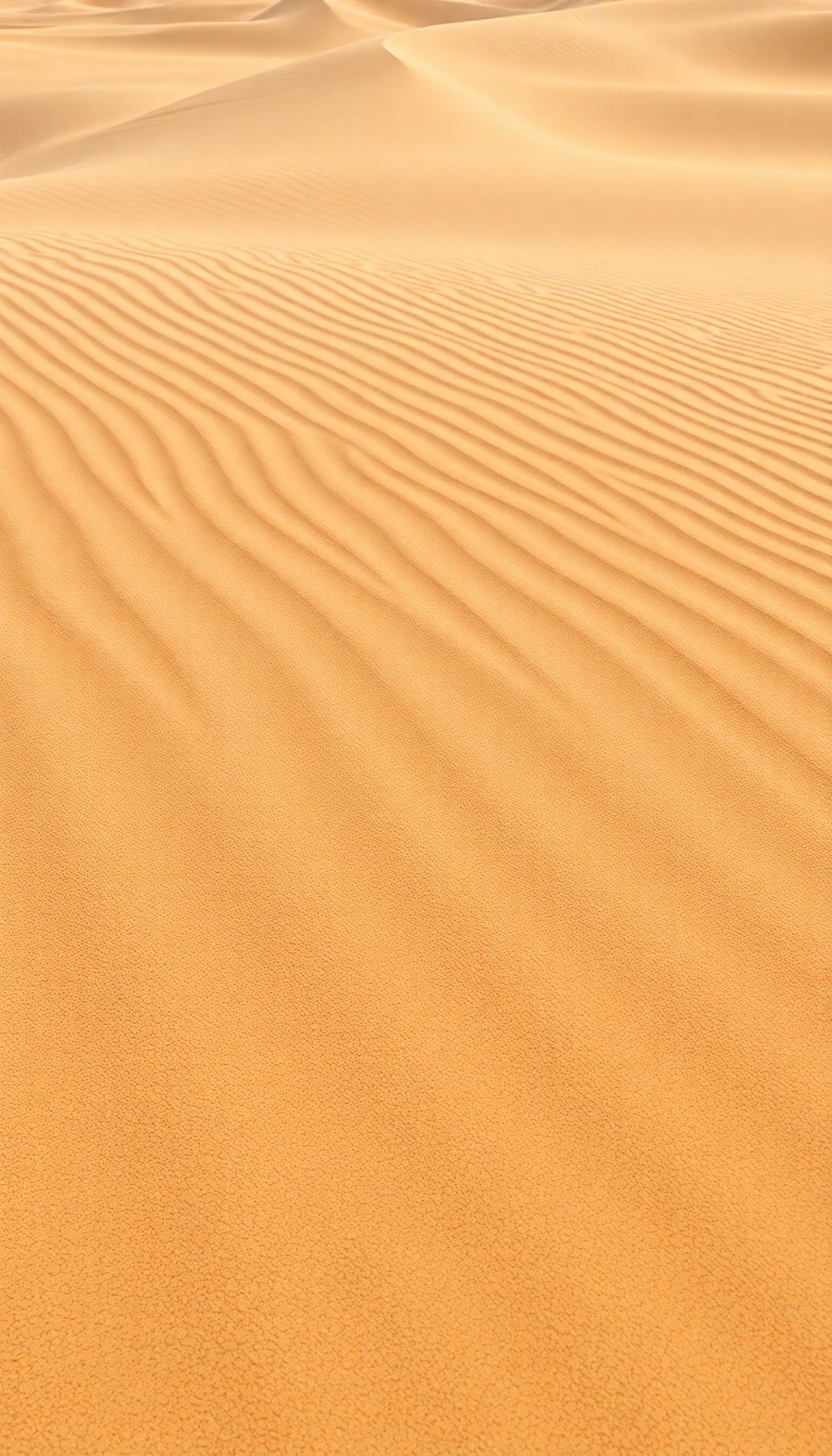 Baroque Ripples Wind Patterns Desert Wallpaper