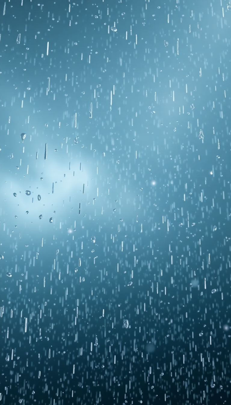 Ice Falling Dark Sky Nature Remix Wallpaper