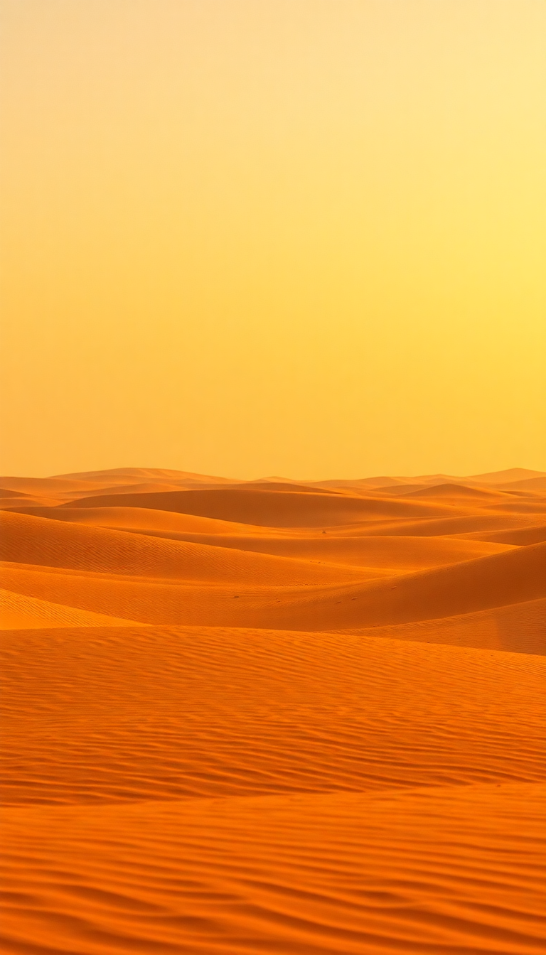 Exquisite Heat Desert Hot Photorealistic Wallpaper