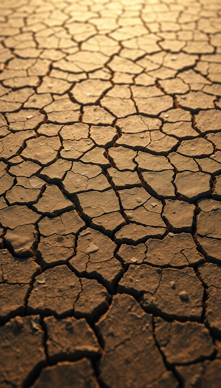 Cracked Earth Drought Molten HD Wallpaper