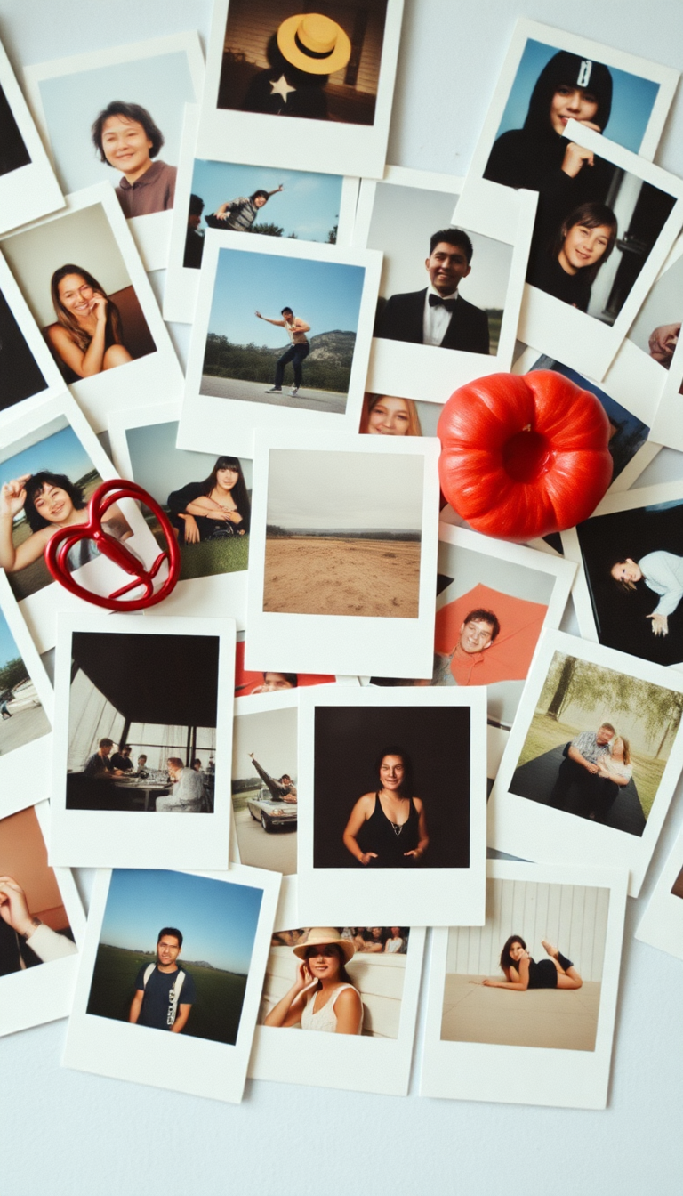 Vintage Polaroid Collection Zen HD Wallpaper