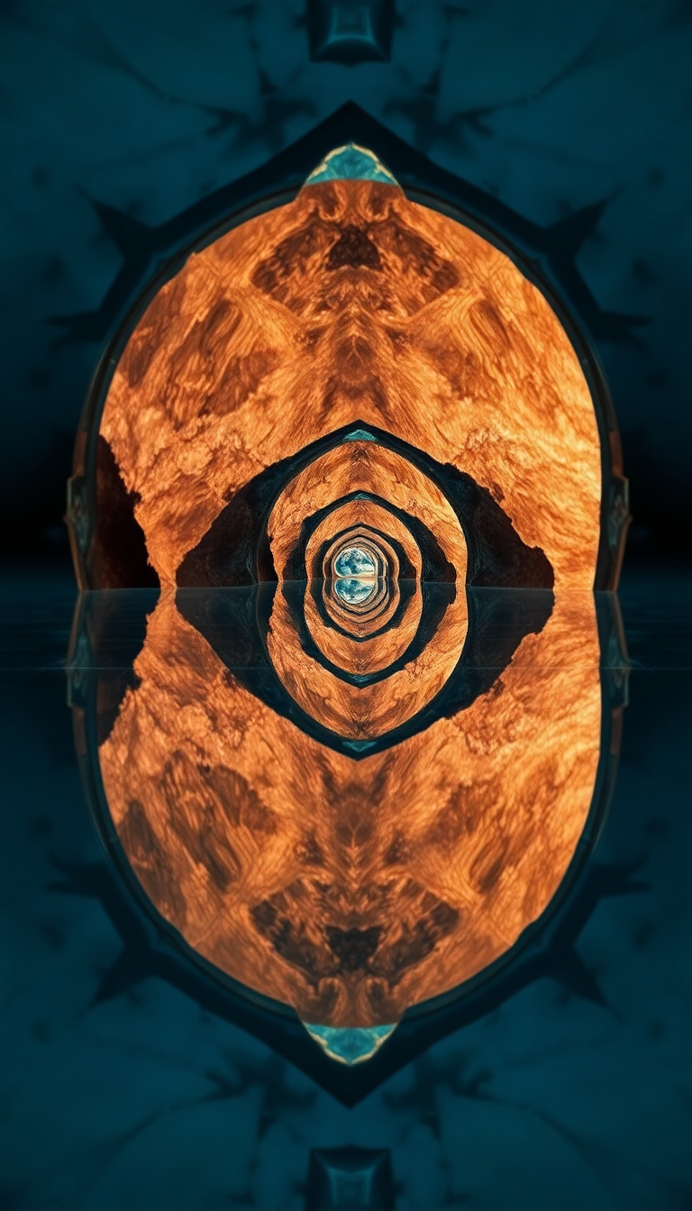 Mirror Showing Different Splendid HD Wallpaper