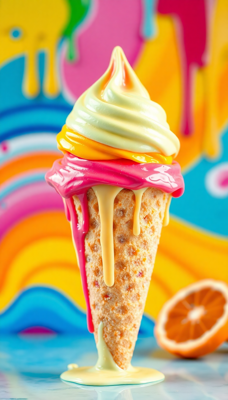 Ice Cream Cone Supreme HD Wallpaper