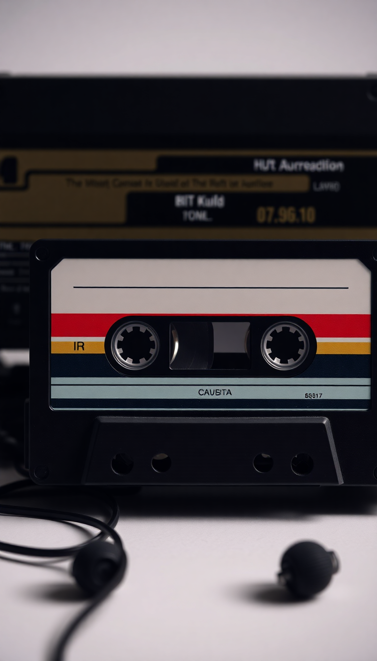 Coastal Infinite Cassette Tape Mixtape Wallpaper