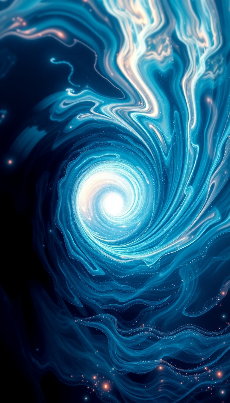 Wild Portal Swirling Energy Gateway Digital art Wallpaper