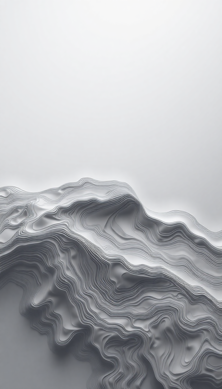 Flowing Terrain Map Style Abstract Pro Wallpaper