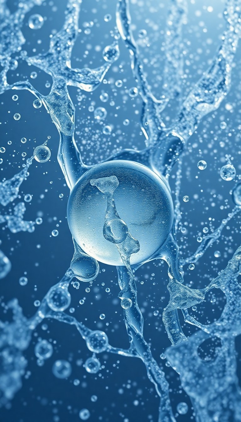 Romantic Texture Frozen Bubbles Trapped Photorealistic Wallpaper