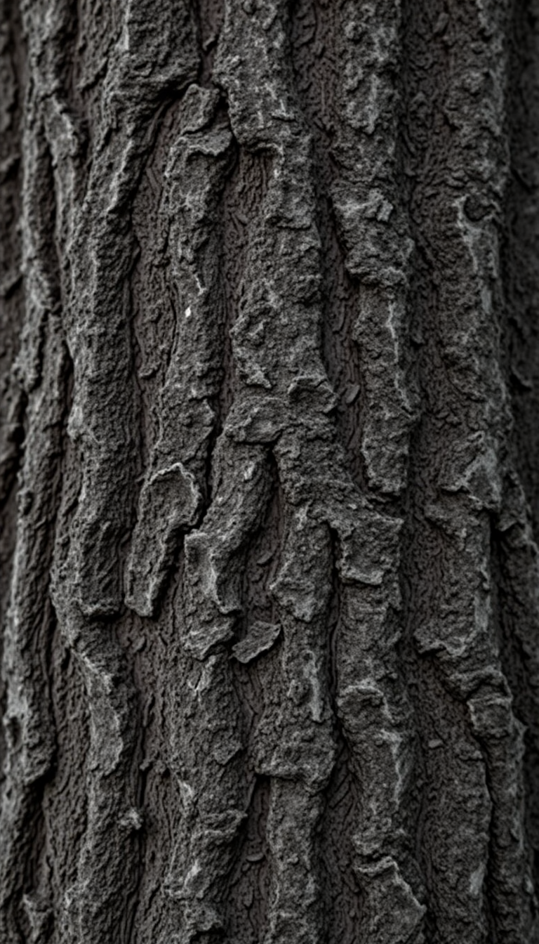 Photorealistic Vibrant Bark Texture Macro Wallpaper