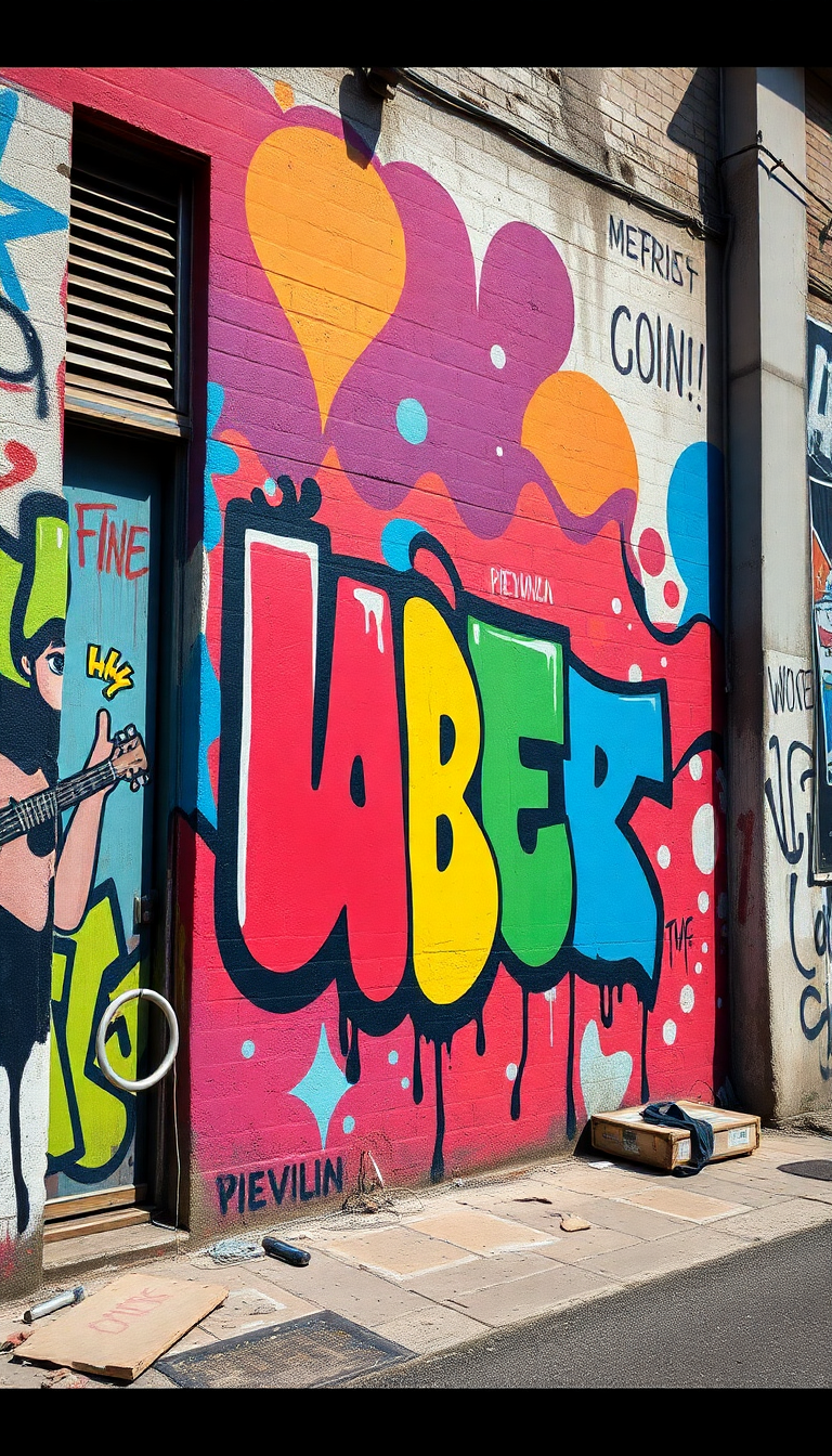 Street Art Mural Primal HD Wallpaper