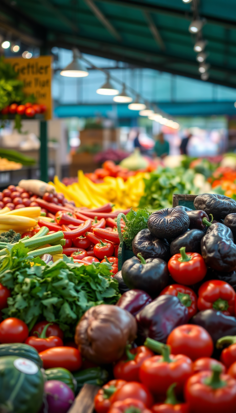 Farmers Market Produce Eternal HD Wallpaper