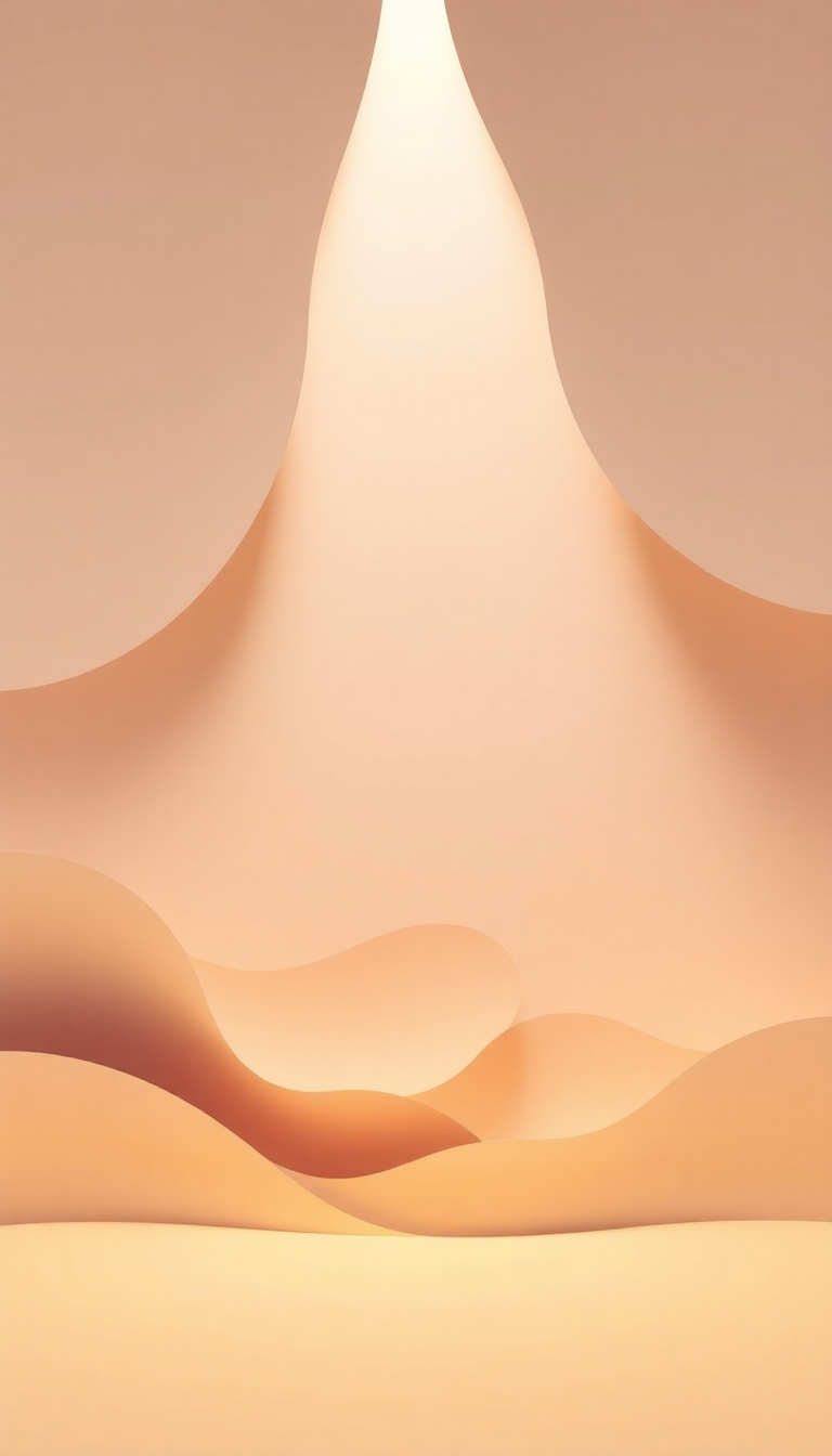 Eternal Depth Shadows Pastel Colors Wallpaper