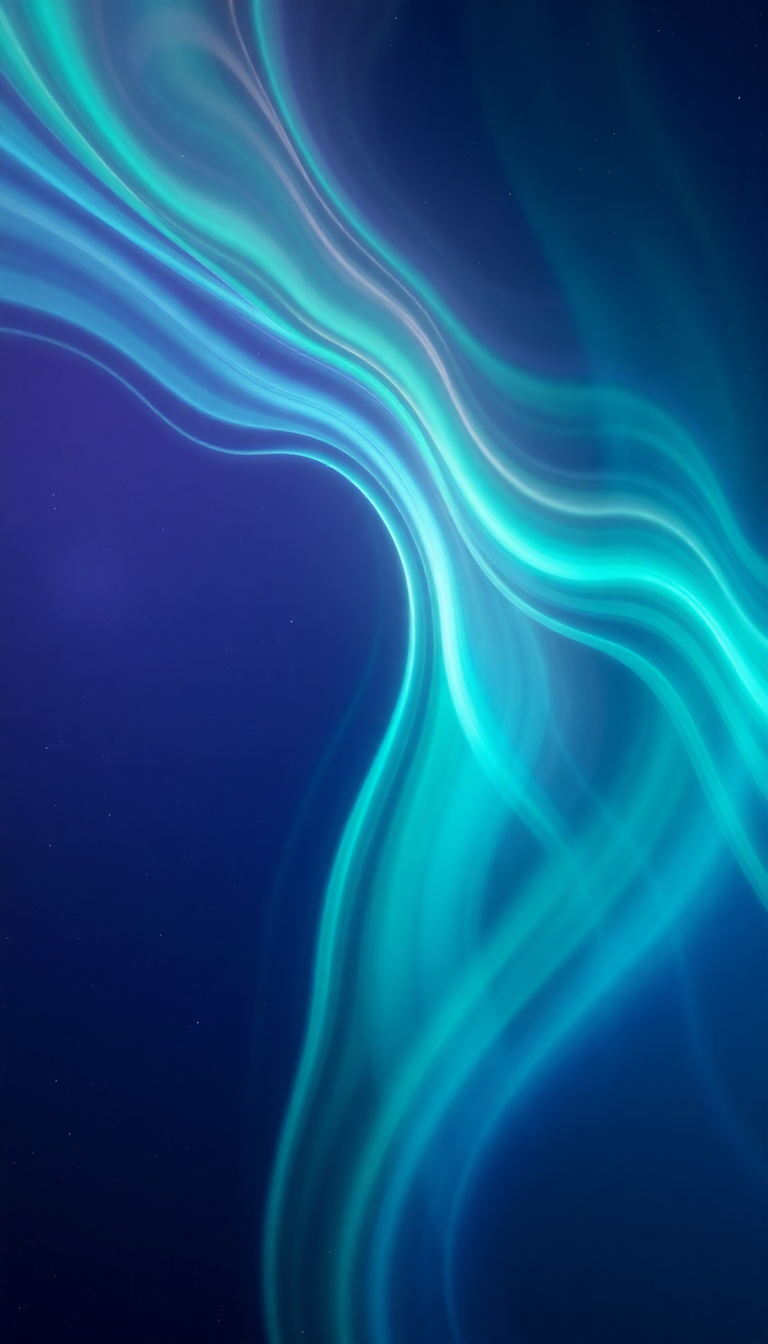 Northern Lights Abstracted Intense HD Wallpaper