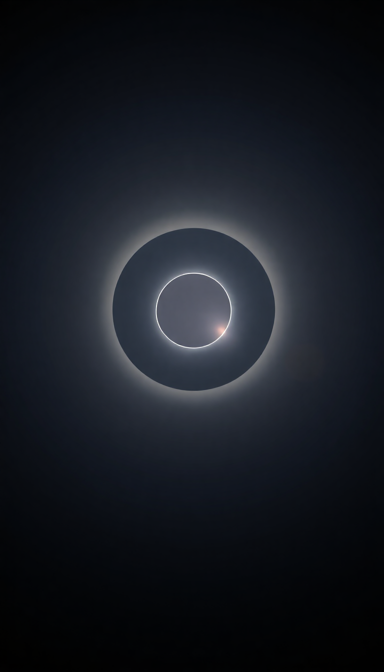 Crisp Gorgeous Eclipse Moment Totality Wallpaper