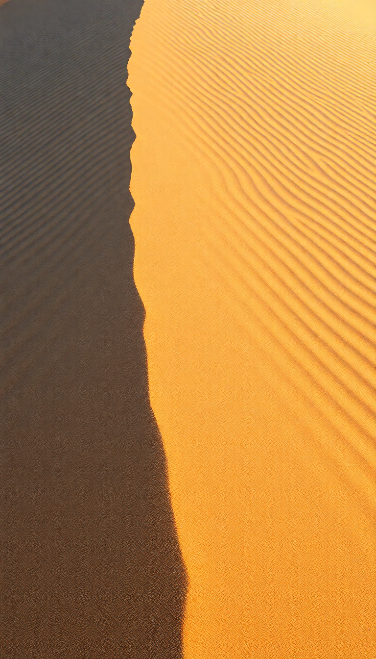 Sand Dune Ripples Striking HD Wallpaper