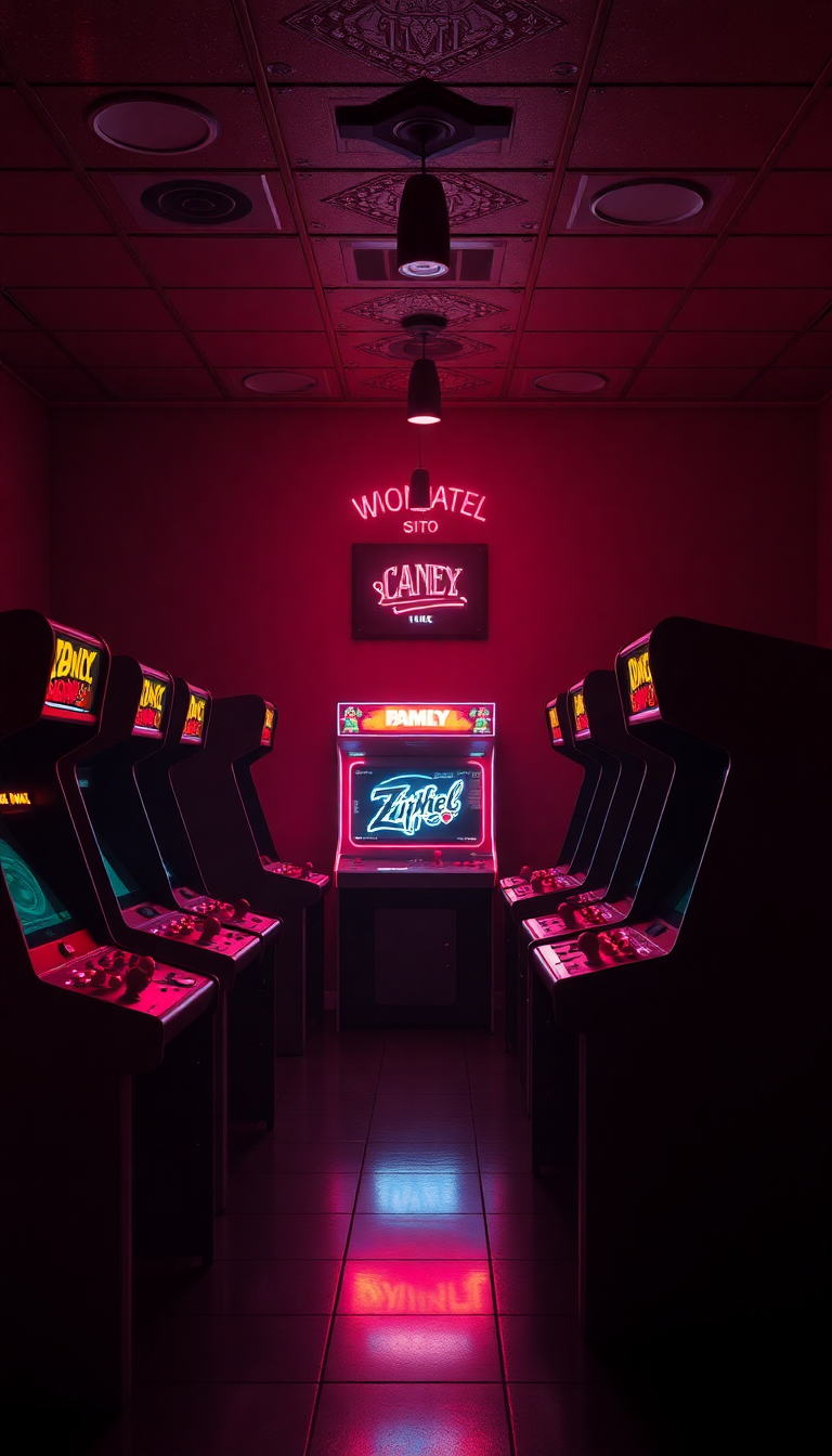 Breathtaking Old Machines Room 80s Photorealistic Wallpaper
