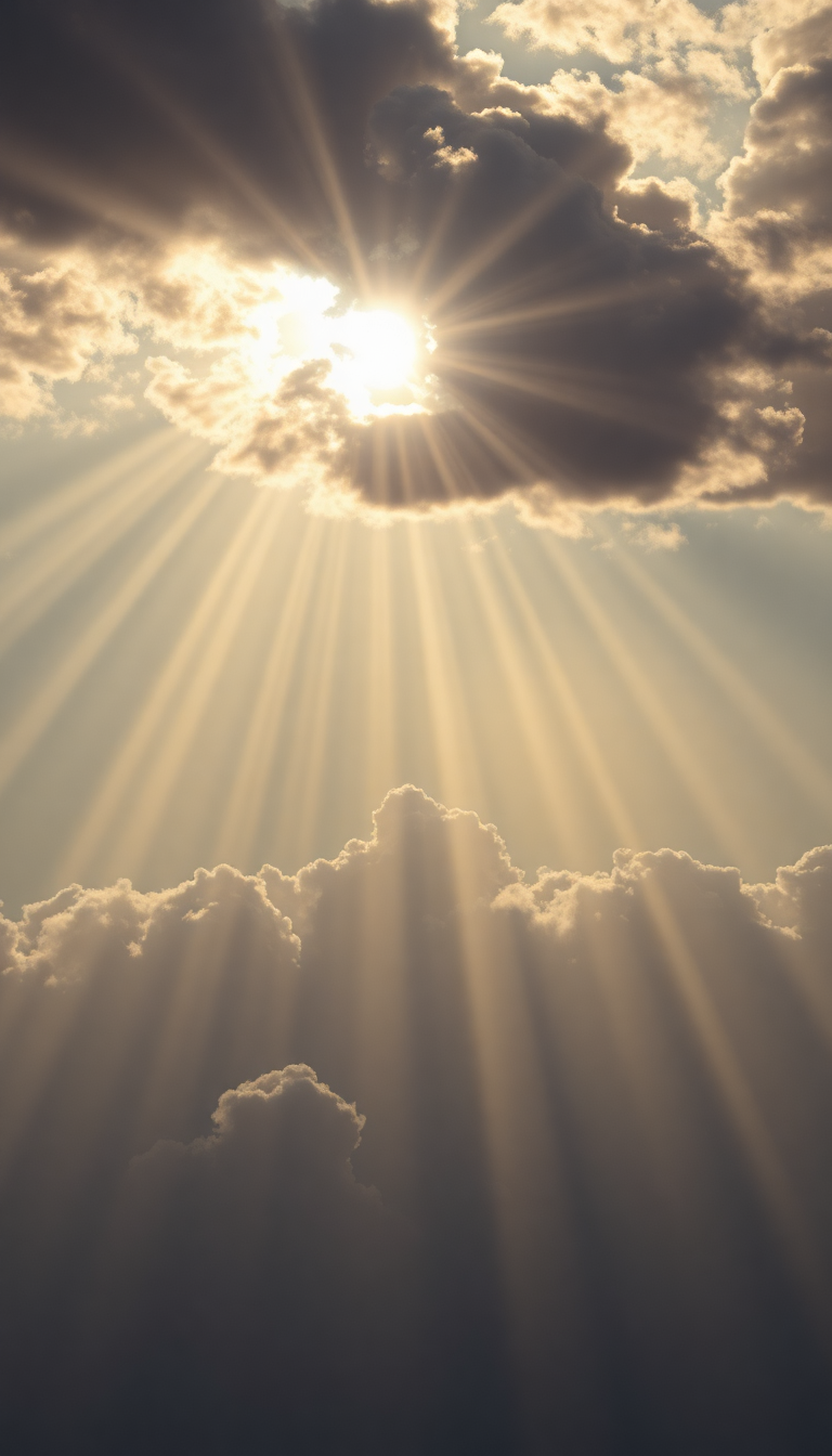 Sun Rays Through Sleek HD Wallpaper