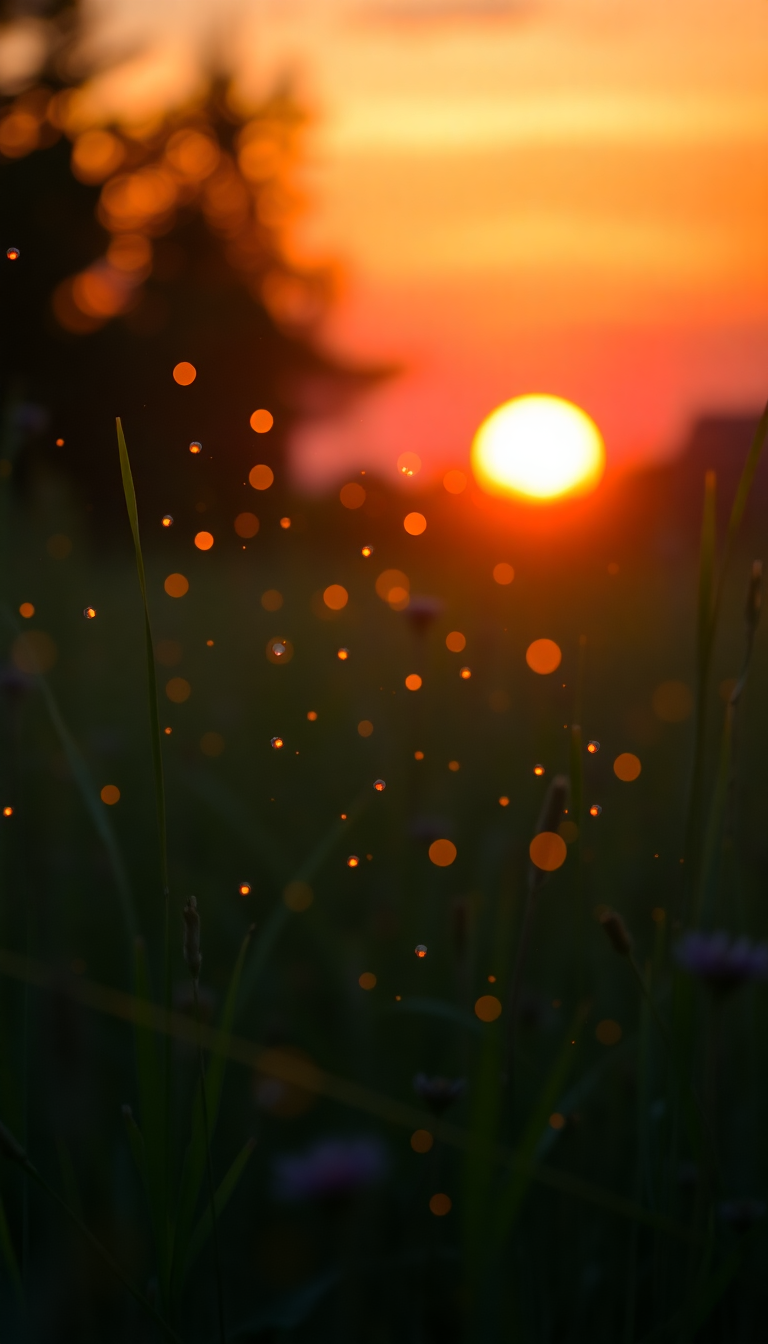 Photorealistic Warm Dancing In Summer Wallpaper